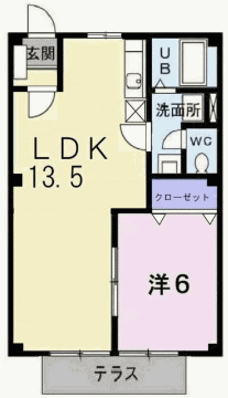 物件間取画像