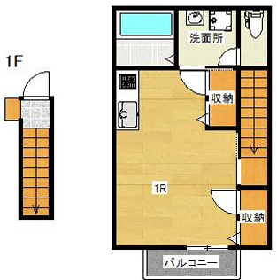 物件間取画像
