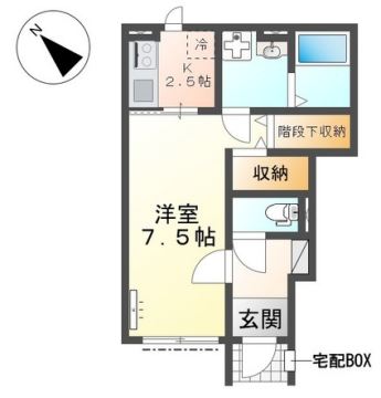 物件間取画像