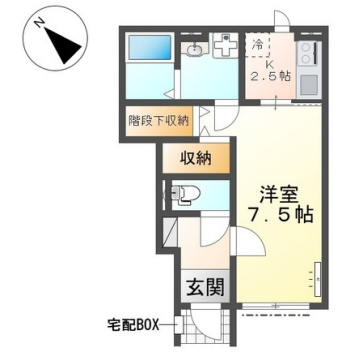 物件間取画像