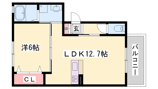 物件間取画像