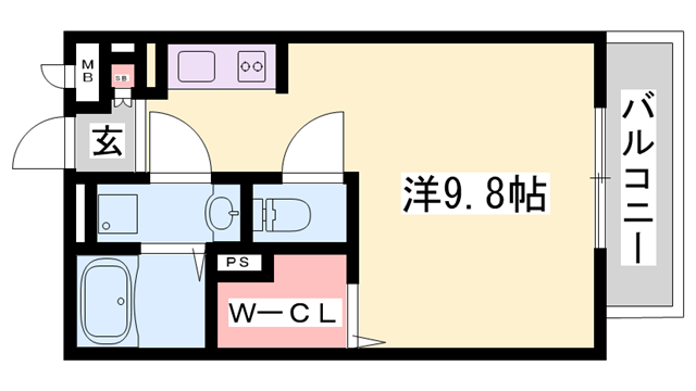 物件間取画像