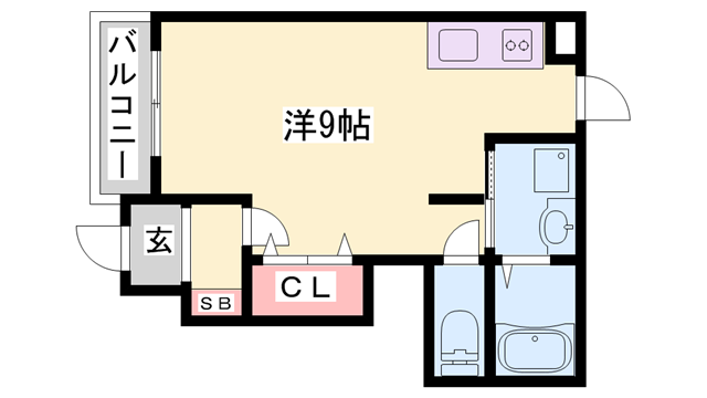 物件間取画像