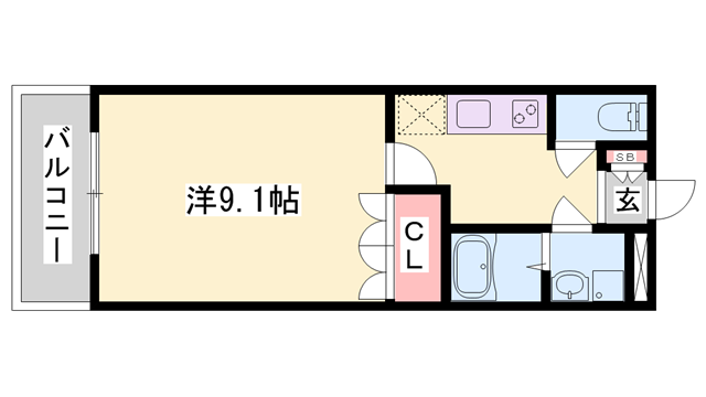 物件間取画像