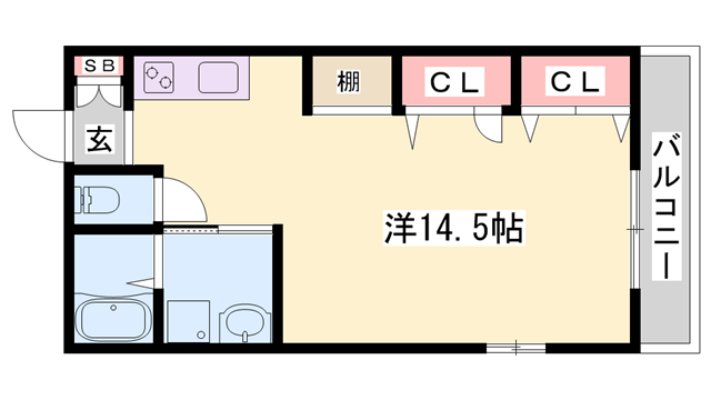 プリムローズⅡ番館の物件間取画像