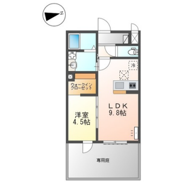 物件間取画像