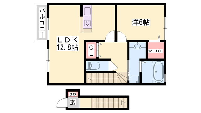 物件間取画像