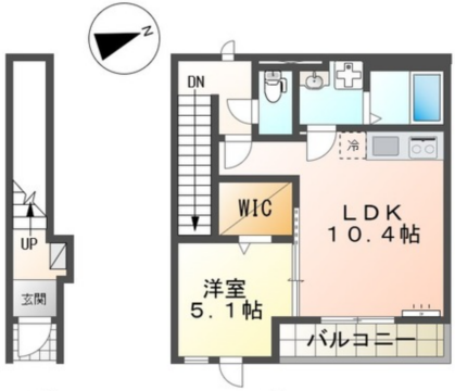物件間取画像