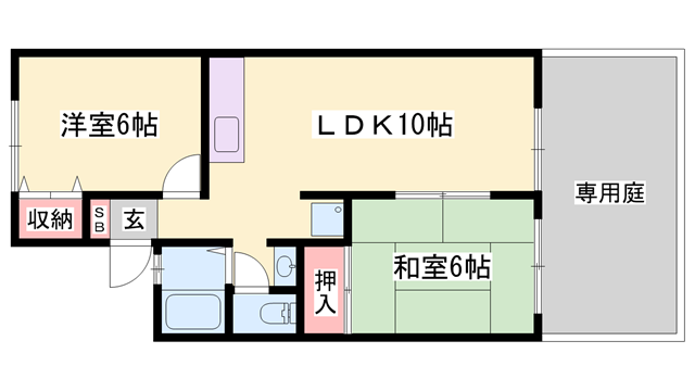 物件間取画像