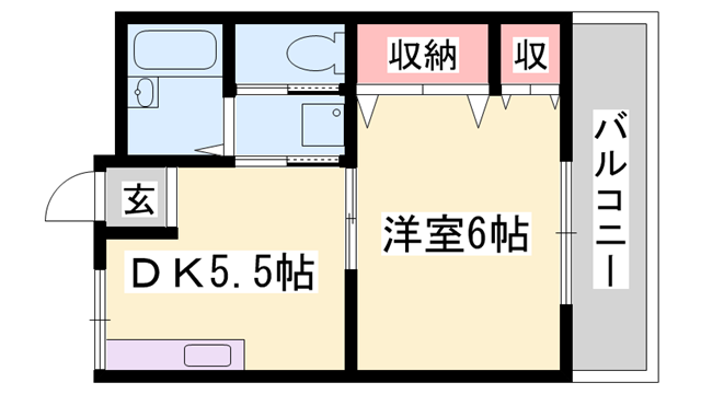 物件間取画像