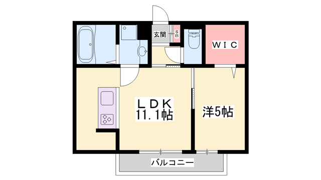 物件間取画像