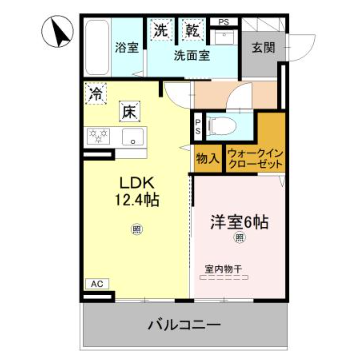 物件間取画像