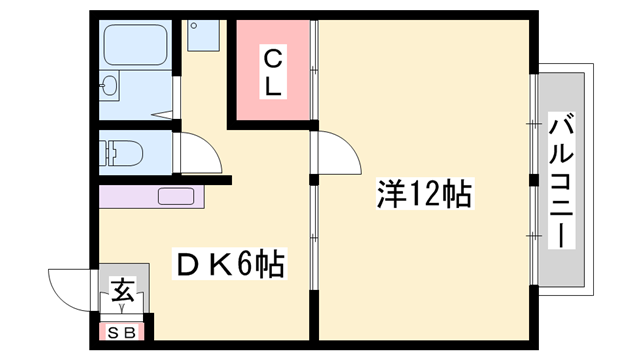 物件間取画像