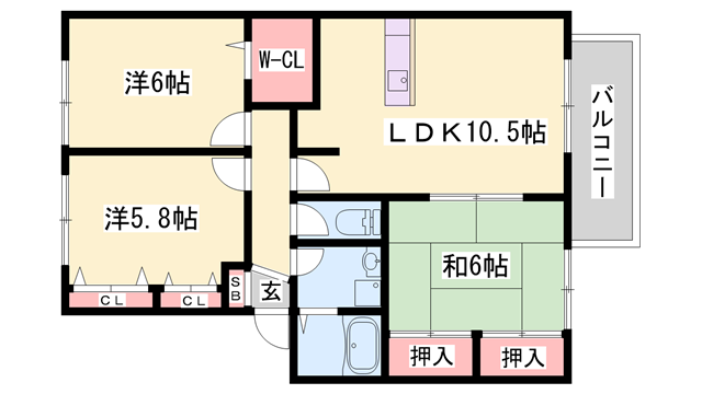 Live-Townの物件間取画像