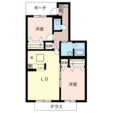 物件間取画像
