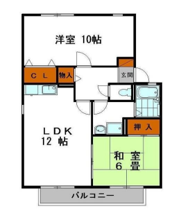 物件間取画像