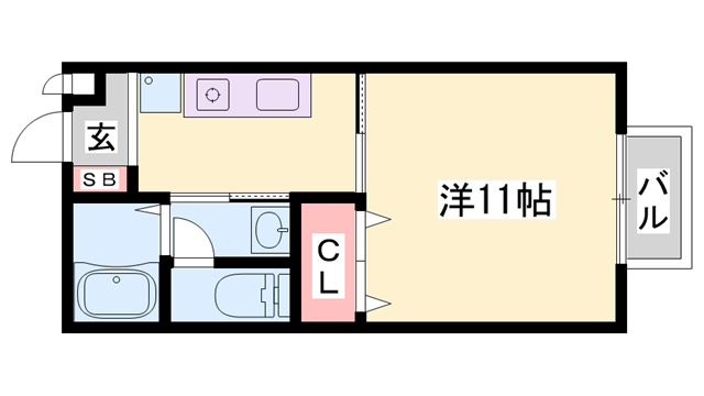 物件間取画像