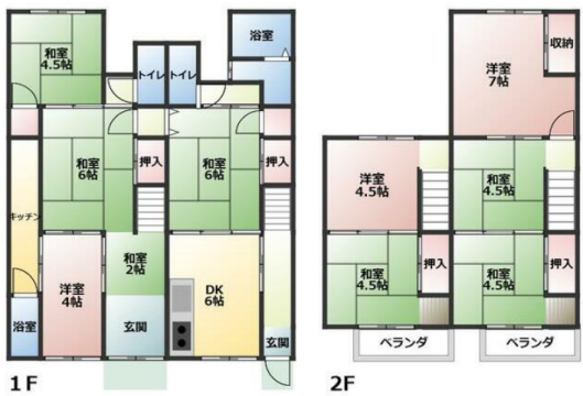 物件間取画像