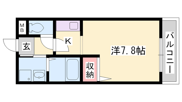 物件間取画像
