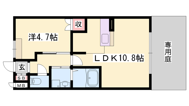 物件間取画像