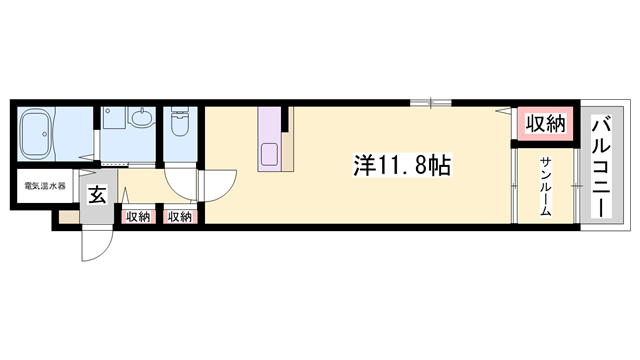 物件間取画像
