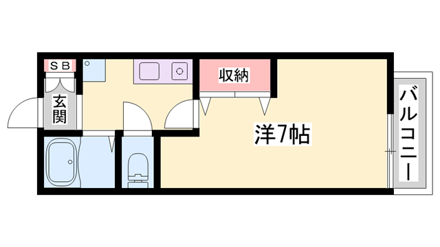 物件間取画像