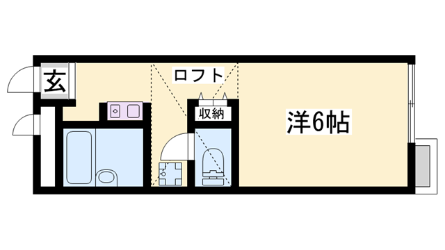物件間取画像
