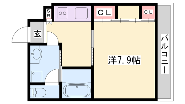物件間取画像