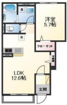物件間取画像