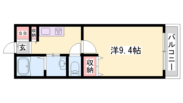 物件間取画像