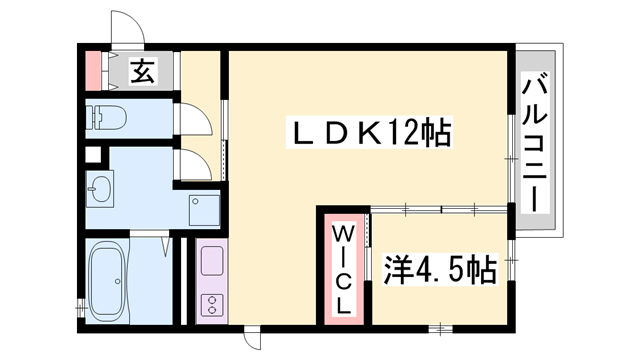 物件間取画像