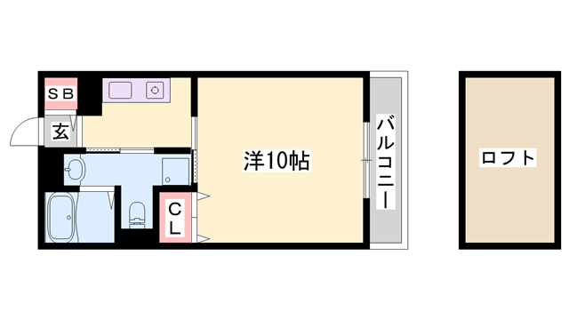 物件間取画像
