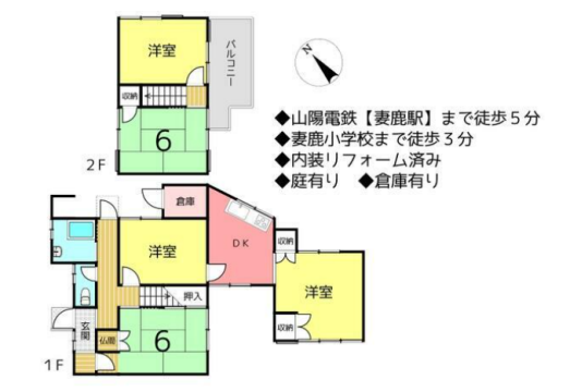 物件間取画像