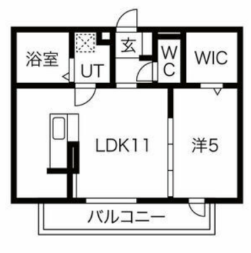 物件間取画像