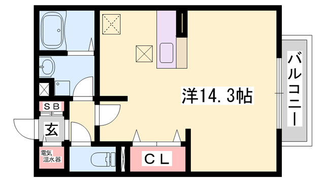 物件間取画像
