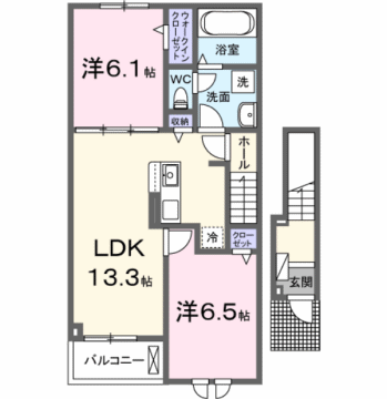 物件間取画像