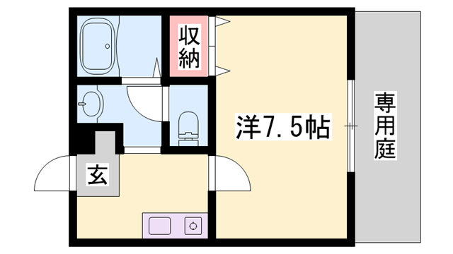 物件間取画像