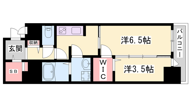 物件間取画像