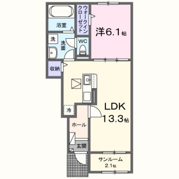 物件間取画像