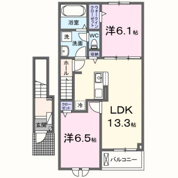 物件間取画像