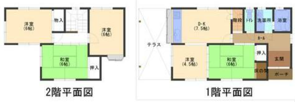 物件間取画像
