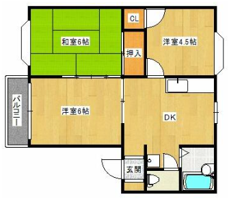 物件間取画像