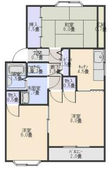 物件間取画像