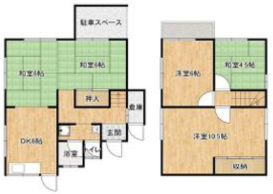 物件間取画像