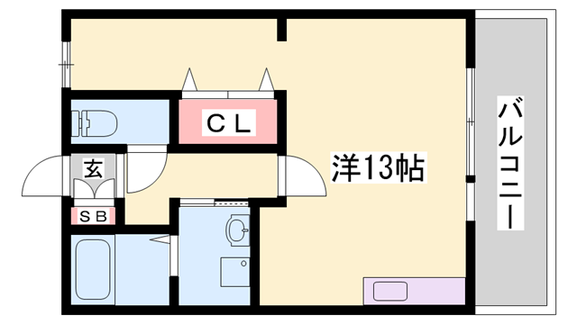 物件間取画像