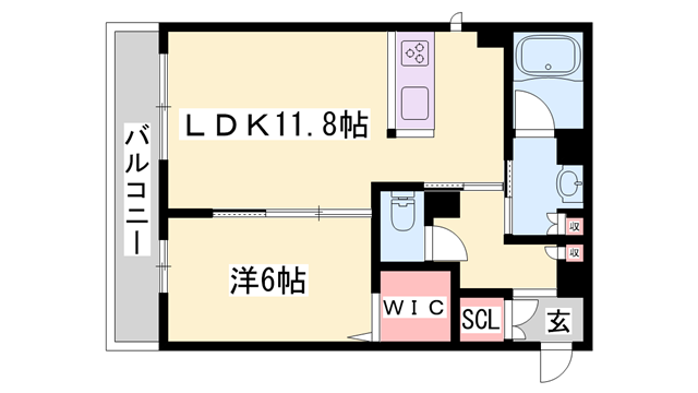 物件間取画像