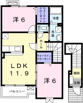 物件間取画像