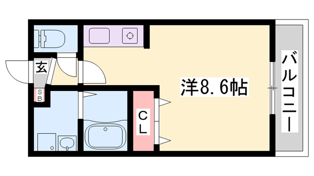 物件間取画像