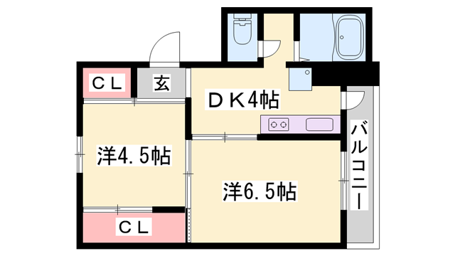 物件間取画像