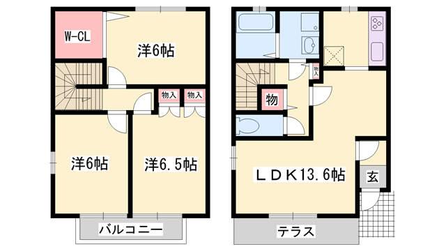 物件間取画像